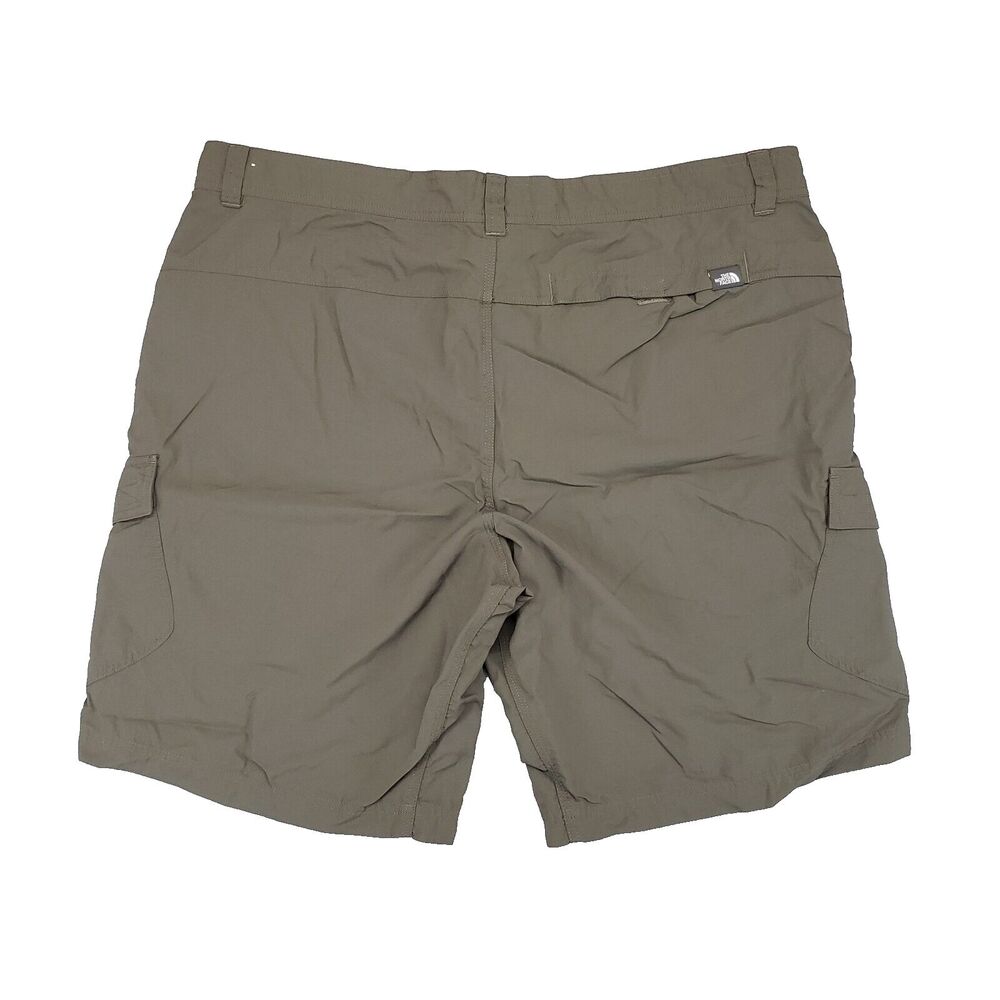 The North Face Ripstop Cargo Hiking Shorts Mens 40 Army Olive Green Camping - Picture 2 of 6